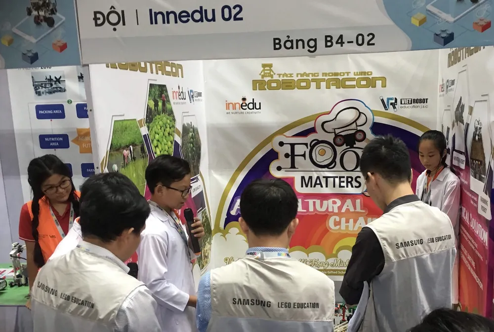 Samsung Vina đồng hành cùng Robot Robotacon ảnh 2