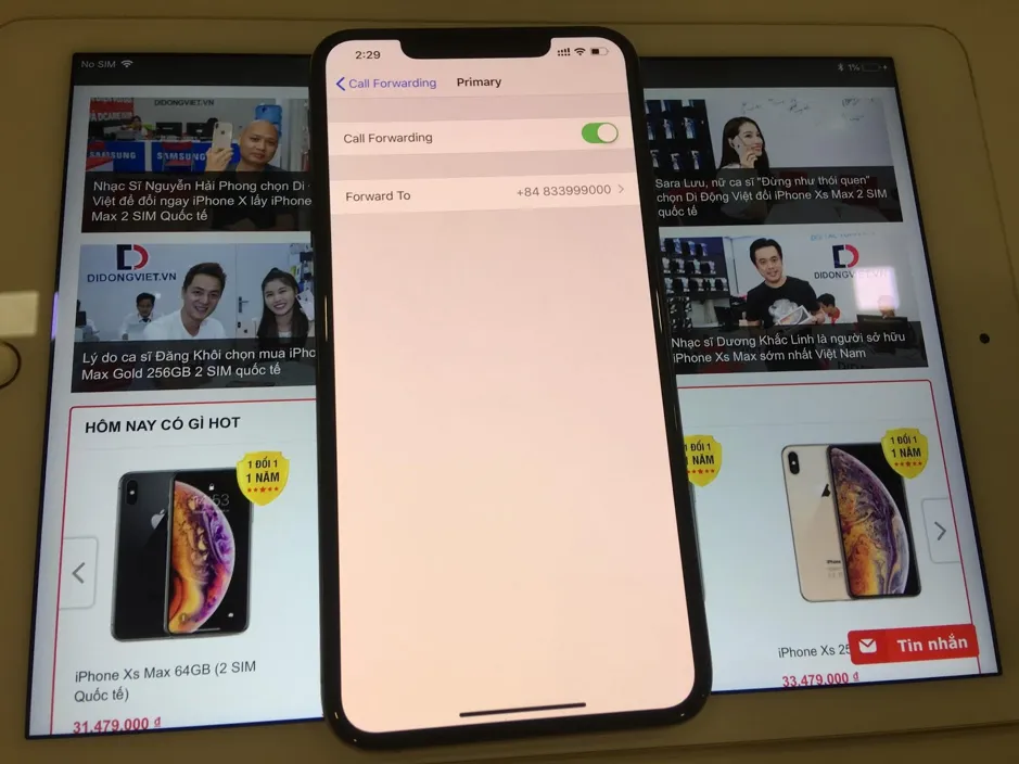 Cách cấu hình 2 sim online cùng lúc trên iPhone Xs Max 2 sim quốc tế ảnh 1