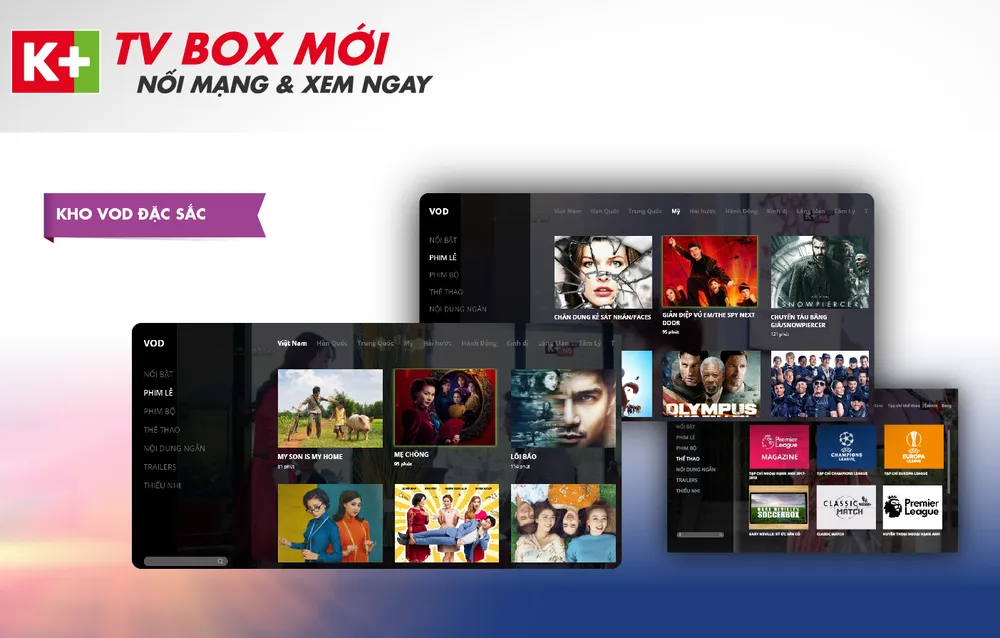 K+ thêm K+ TV Box  ảnh 1