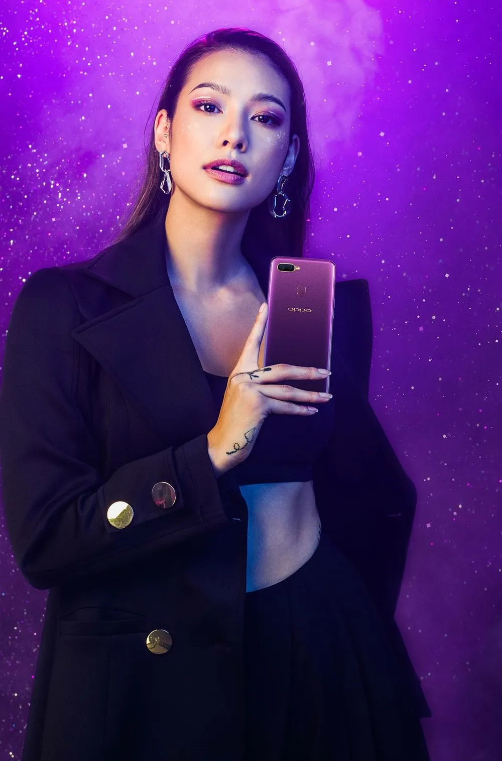 OPPO F9 Tím tinh tú chính thức lên kệ ảnh 1