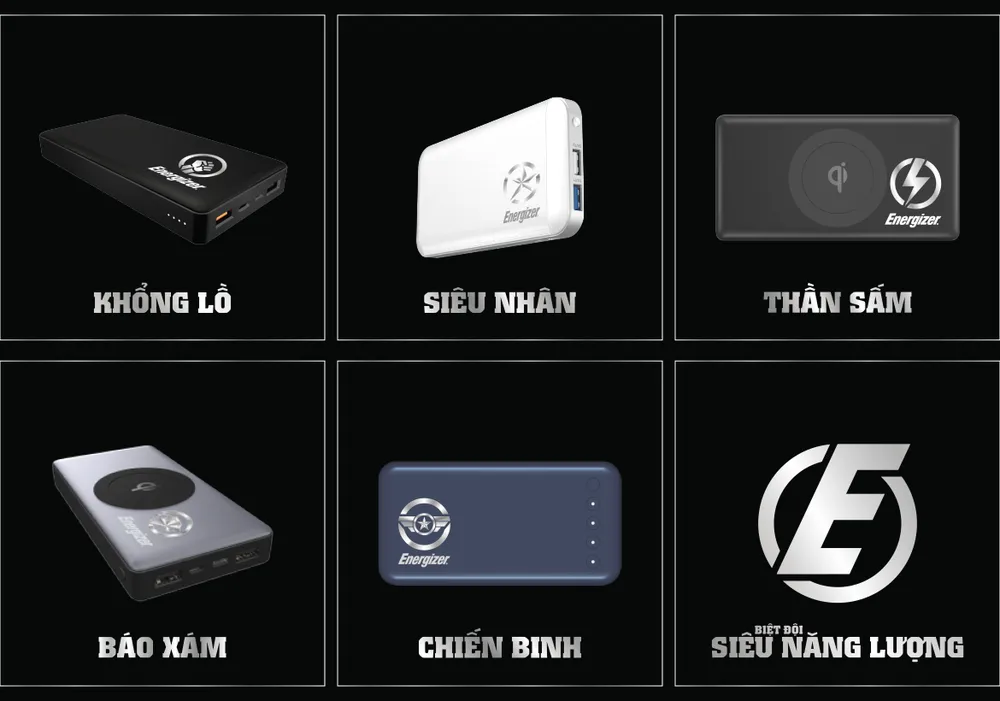 Energizer ra mắt dòng pin “Biệt đội siêu năng lượng“ ảnh 1