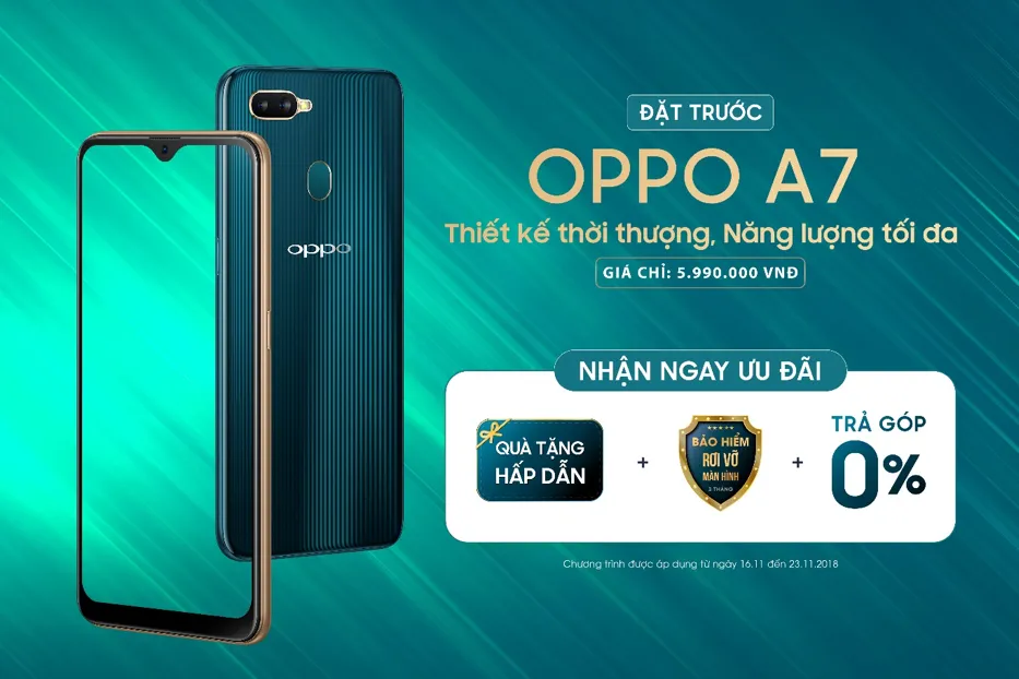 OPPO A7 đầy đủ những tính năng nổi bật  ảnh 7