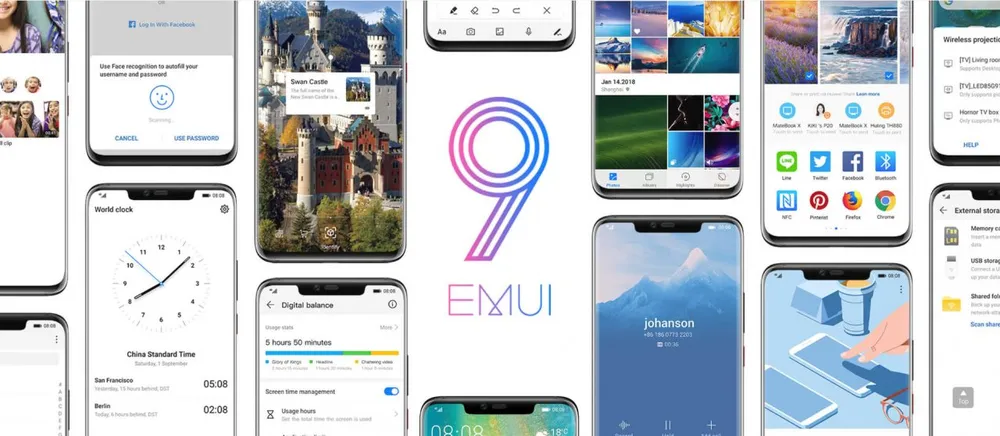 Huawei mắt hệ điều hành mới nhất EMUI 9.0 ảnh 1