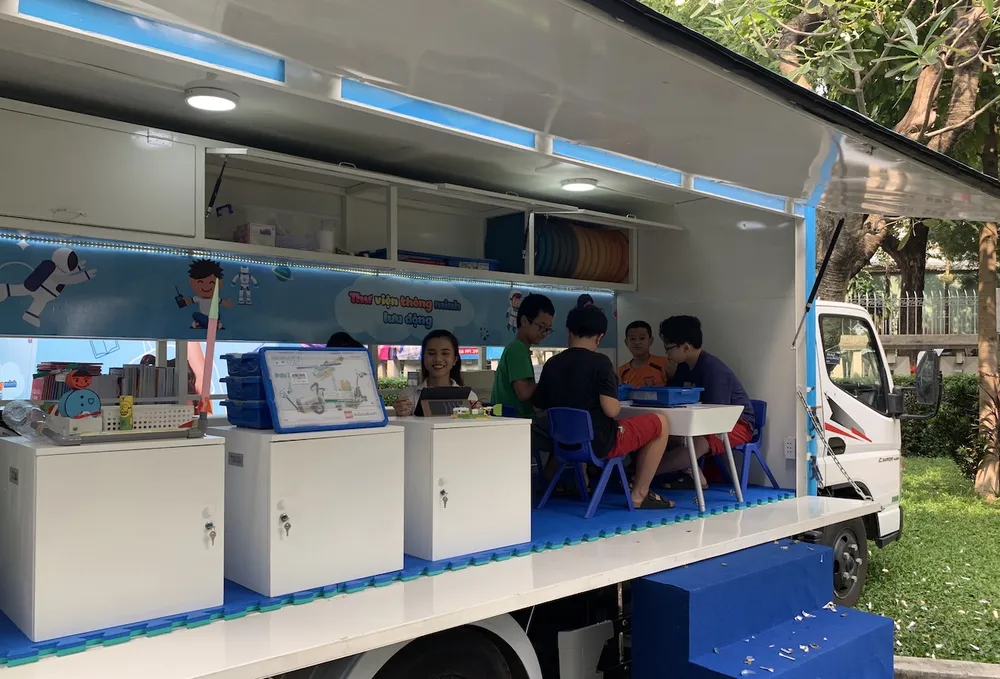 Thư viện Thông minh lưu động  chính thức đi vào hoạt động ảnh 1