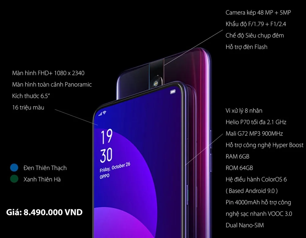 OPPO F11 Pro và F11 đạt gần 35.000 đơn đặt hàng sau 10 ngày ra mắt ảnh 1