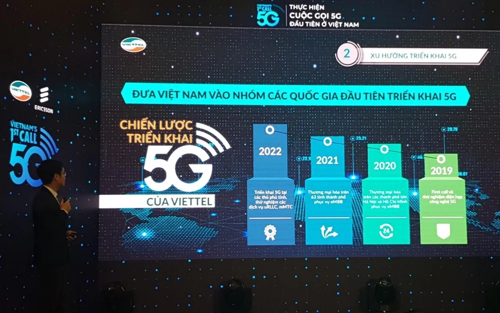 Viettel chính thức kết nối 5G ảnh 1