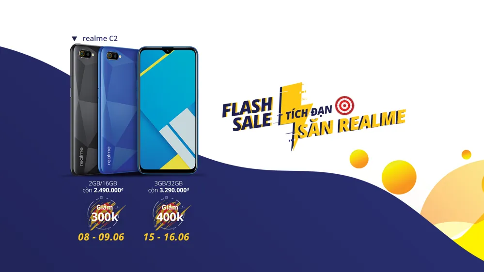 Realme C2 giá ưu đãi cực hấp dẫn  ảnh 1
