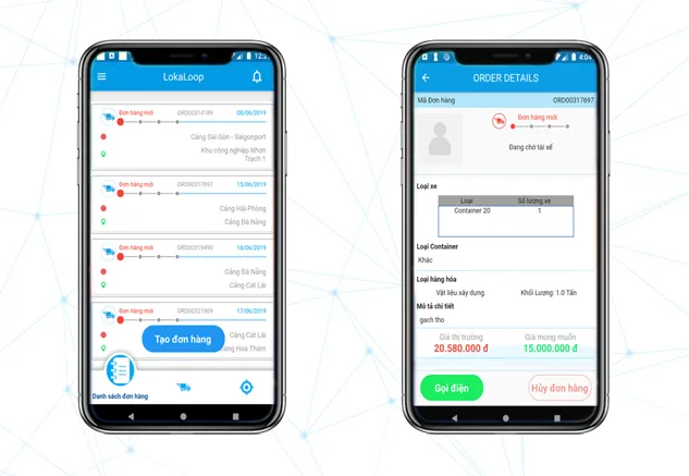 Ứng dụng LOKALOOP và LOKALOOP DRIVER tiết kiệm vận chuyển đường bộ lẫn đường thủy ảnh 1