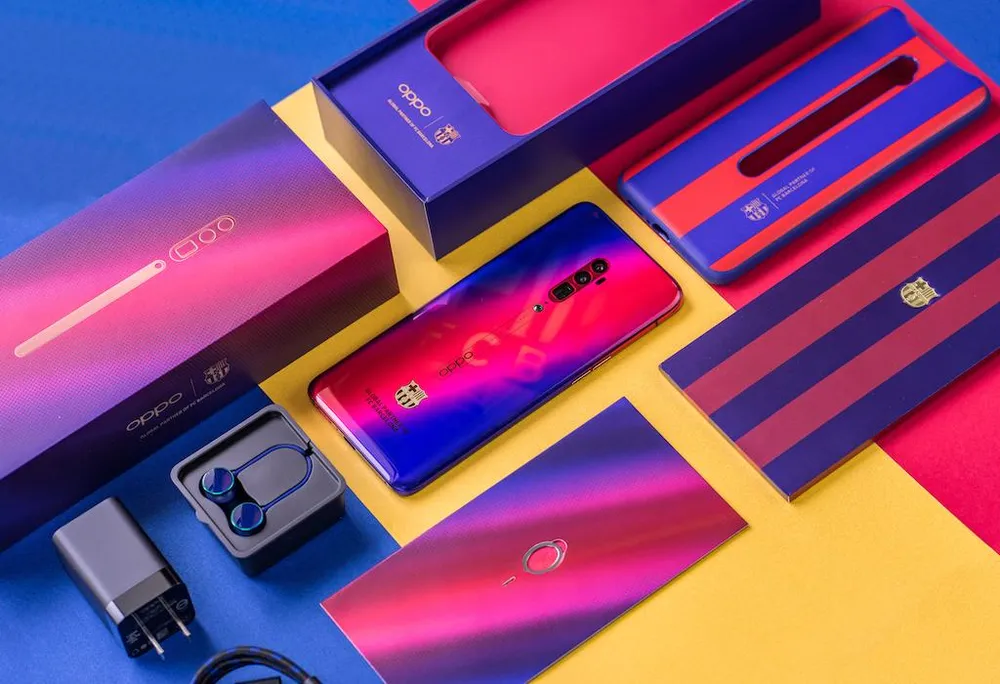 Oppo Reno Zoom 10x phiên bản đặc biệt Barcelona tại Việt Nam ảnh 1