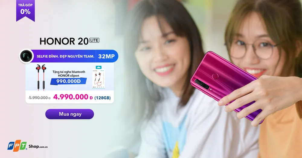 HONOR khuyến mãi lớn trên FPT Shop ảnh 1