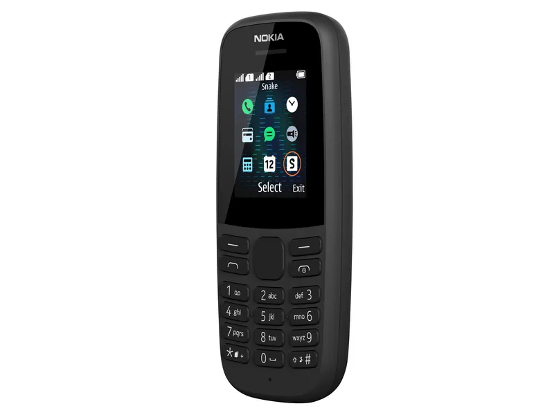 Nokia 105 mới sở hữu thiết kế đơn giản và độ bền bỉ với thân máy bằng polycarbonate