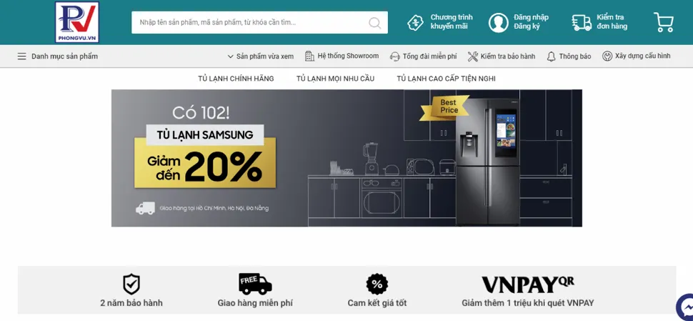 Phong Vũ bán thêm tủ lạnh  ảnh 1