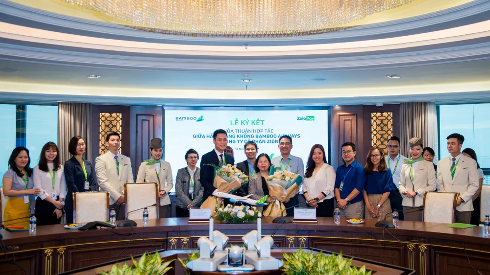 Bamboo Airways và ví điện tử ZaloPay chính thức ký kết thỏa thuận hợp tác ảnh 1