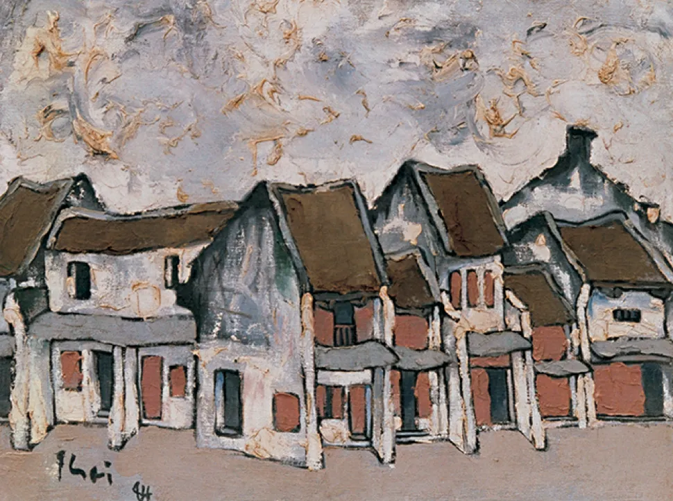 Google Doodle vinh danh danh họa Bùi Xuân Phái ảnh 2