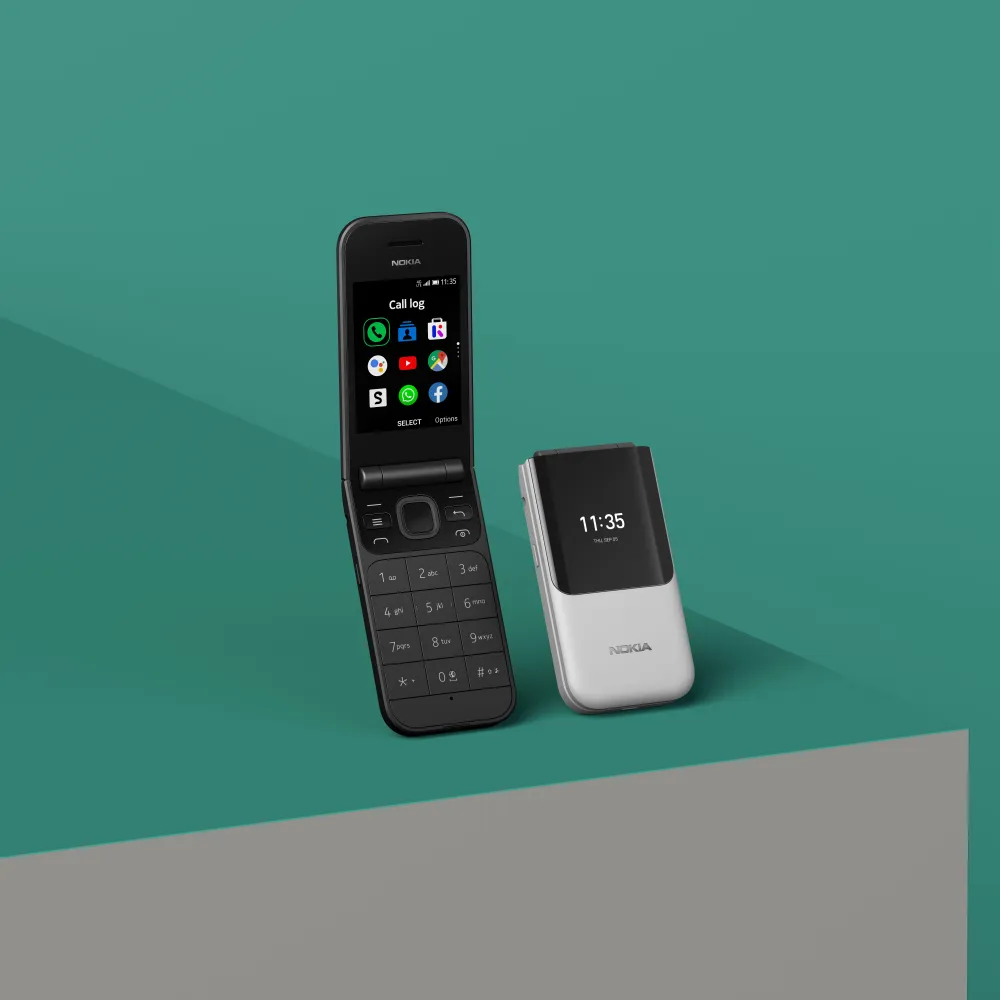 Nokia 2720 Flip điện thoại nắp gập với mạng 4G ảnh 2
