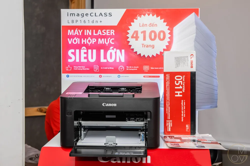 Canon LBP161dn+ là chiếc máy in laser với hộp mực siêu lớn ảnh 2