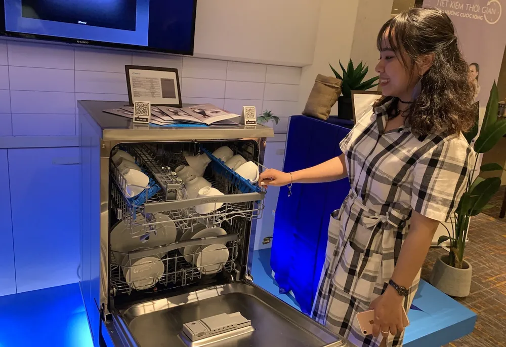 Đẹp và tiện dụng với máy giặt Candy Rapido’  ảnh 3