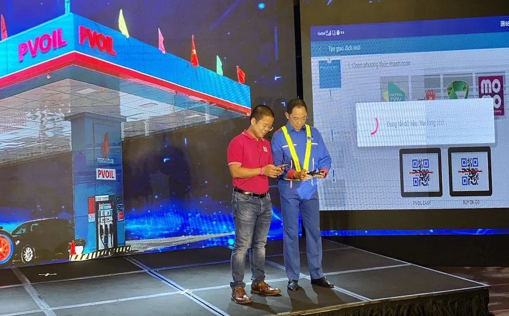 Thoải mái dùng MoMo thanh toán tiền xăng tại PVOIL ảnh 1