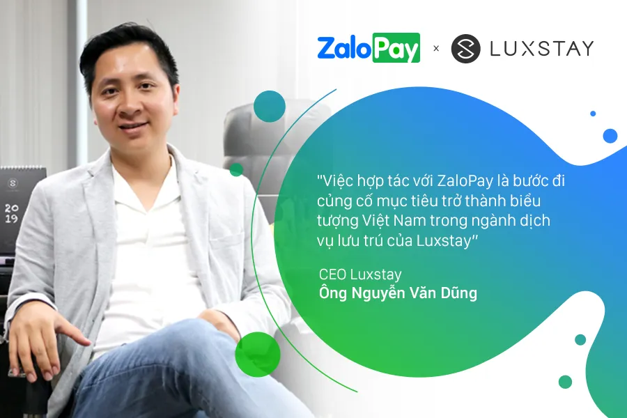 Dùng ZaloPay thoải mái thanh toán, đánh giá dịch vụ Luxstay  ảnh 2