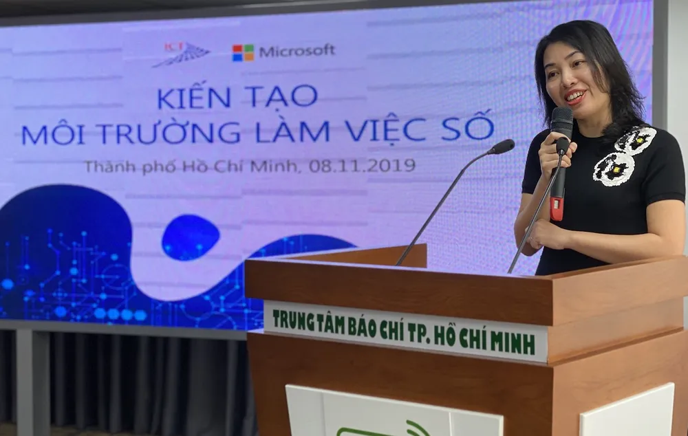 Microsoft Việt Nam đồng hành “Kiến tạo môi trường làm việc số” với các cơ quan báo chí TPHCM ảnh 2