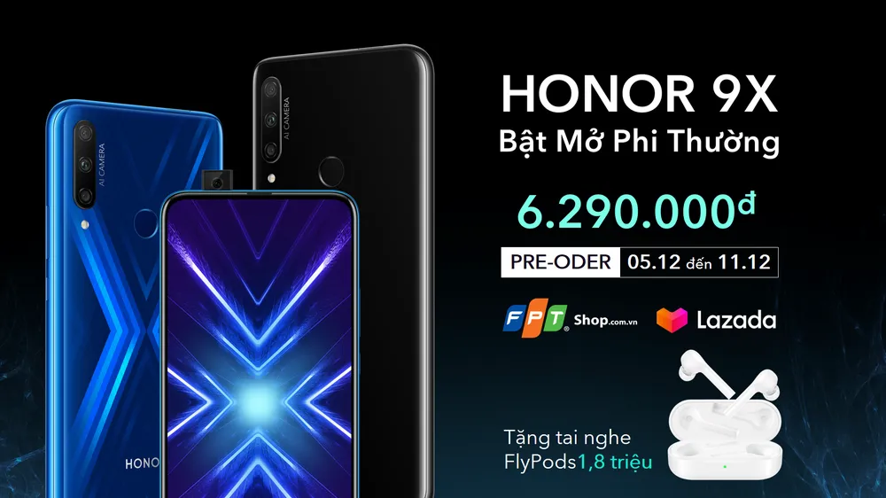 HONOR 9X với bộ ba camera 48MP ảnh 1