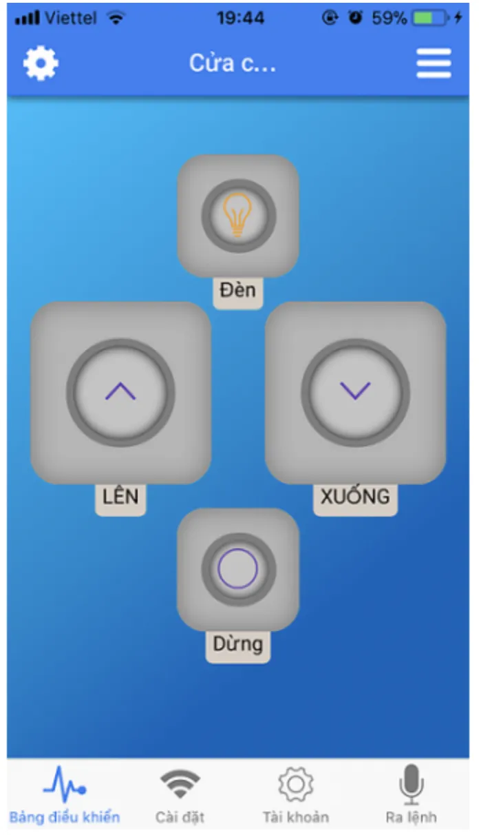 Điều khiển cửa cuốn thông minh qua smartphone ảnh 1