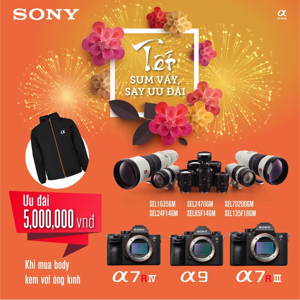 Sony giới thiệu nhiều chương trình khuyến mãi mùa Tết 2020 ảnh 1