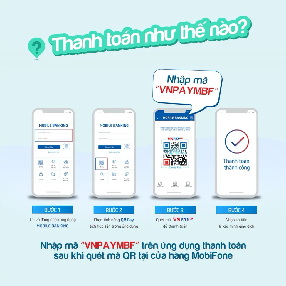 Thanh toán không dùng tiền mặt cùng MobiFone: Hiện đại, nhiều ưu đãi ảnh 1