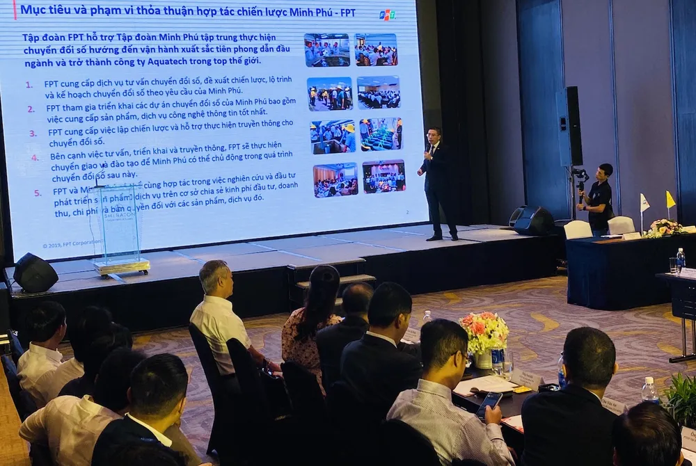 FPT chuyển đổi số cho Thủy sản Minh Phú  ảnh 1