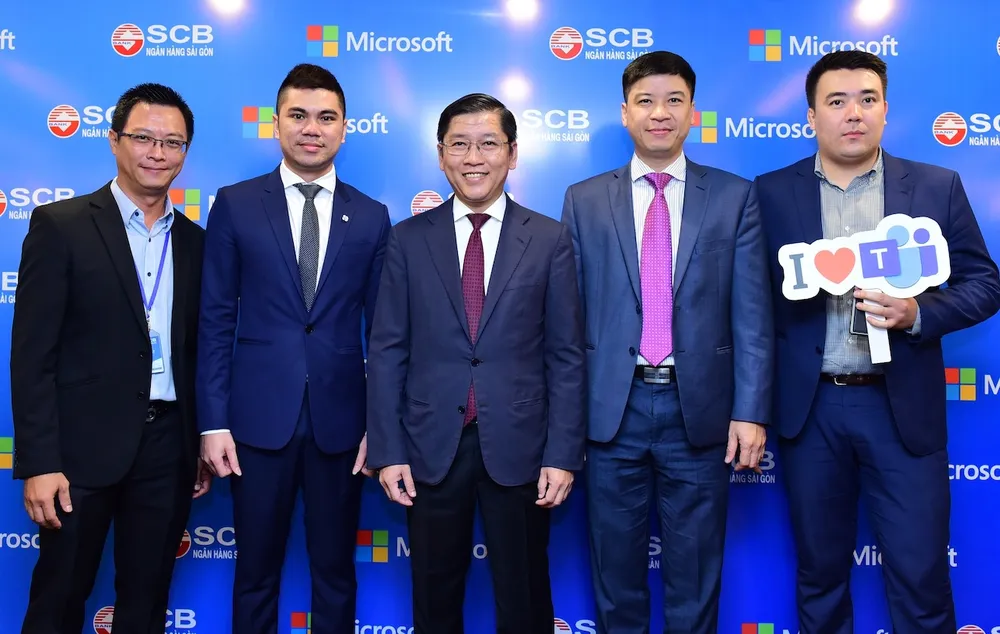 SCB số hóa môi trường làm việc bằng Microsoft Teams ảnh 1