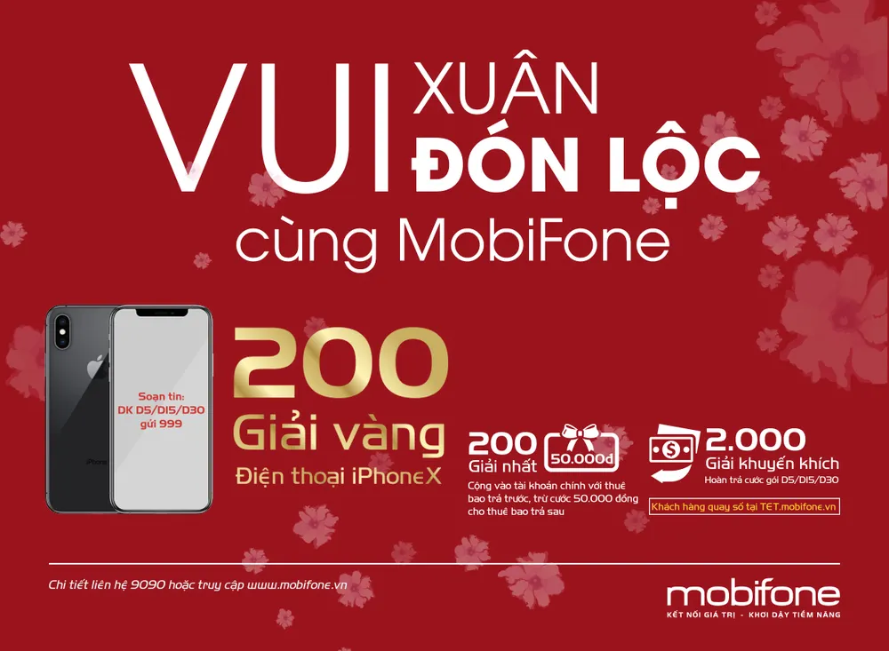 Chương trình ưu đãi “Vui Xuân đón Lộc cùng MobiFone” ảnh 1