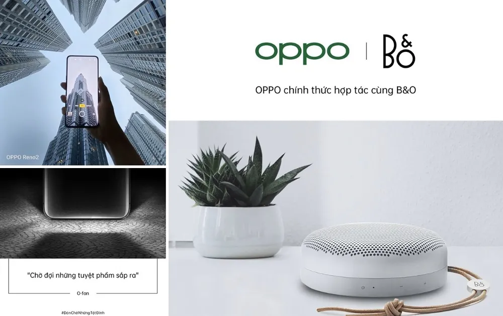 OPPO Việt Nam chính thức  hợp tác cùng thương hiệu Bang & Olufsen