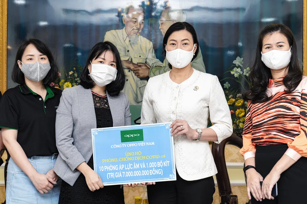 OPPO đóng góp 7 tỷ đồng nhằm hỗ trợ Việt Nam phòng chống dịch Covid-19