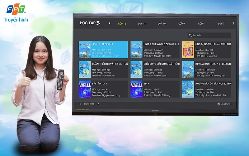 Truyền hình FPT ra mắt ứng dụng hỗ trợ học trực tuyến tại nhà  ảnh 1