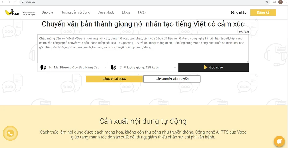Vbee ra mắt nhiều giọng nói AI có cảm xúc ảnh 1
