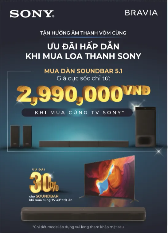 Nhiều ưu đãi hấp dẫn với chương trình “SĂN SALE SONY – QUẨY HÈ THỎA CHÍ”  ảnh 2
