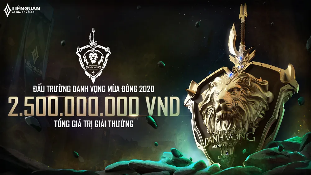 Giả thưởng khá lớn cho Đấu Trường Danh Vọng mùa Đông 2020