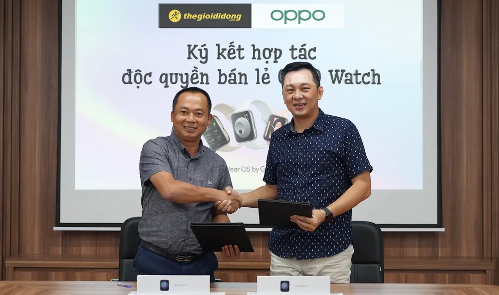 Thế Giới Di Động phân phối độc quyền OPPO Watch ảnh 2