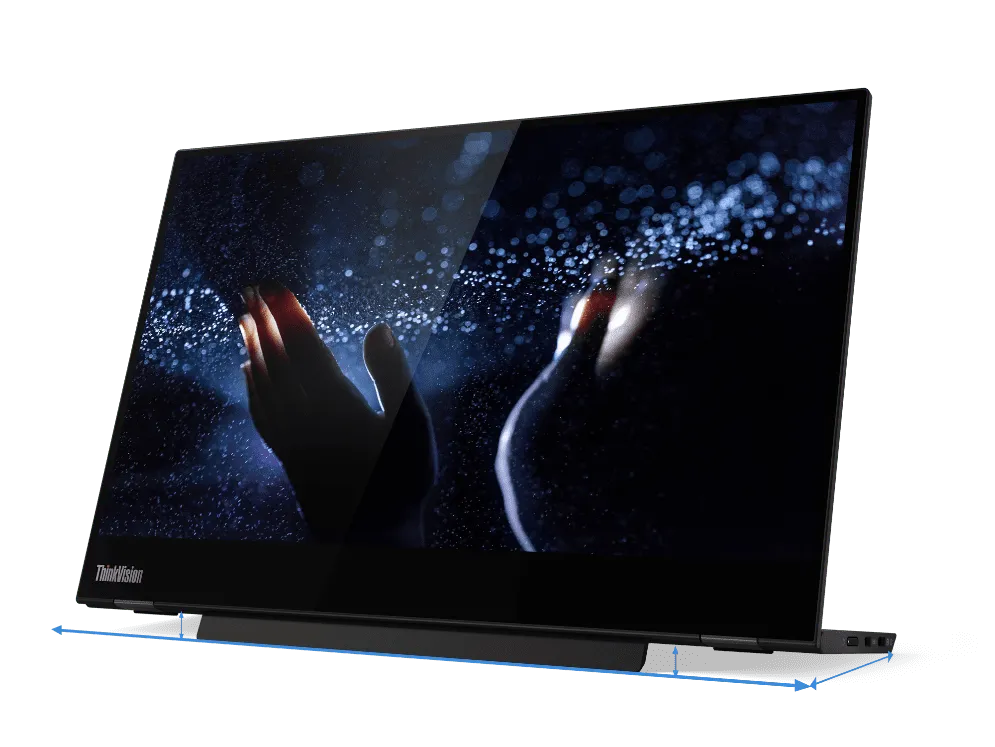 Lenovo: ThinkVision M14t với thiết kế màn hình14 inch FHD, nặng 698 gram