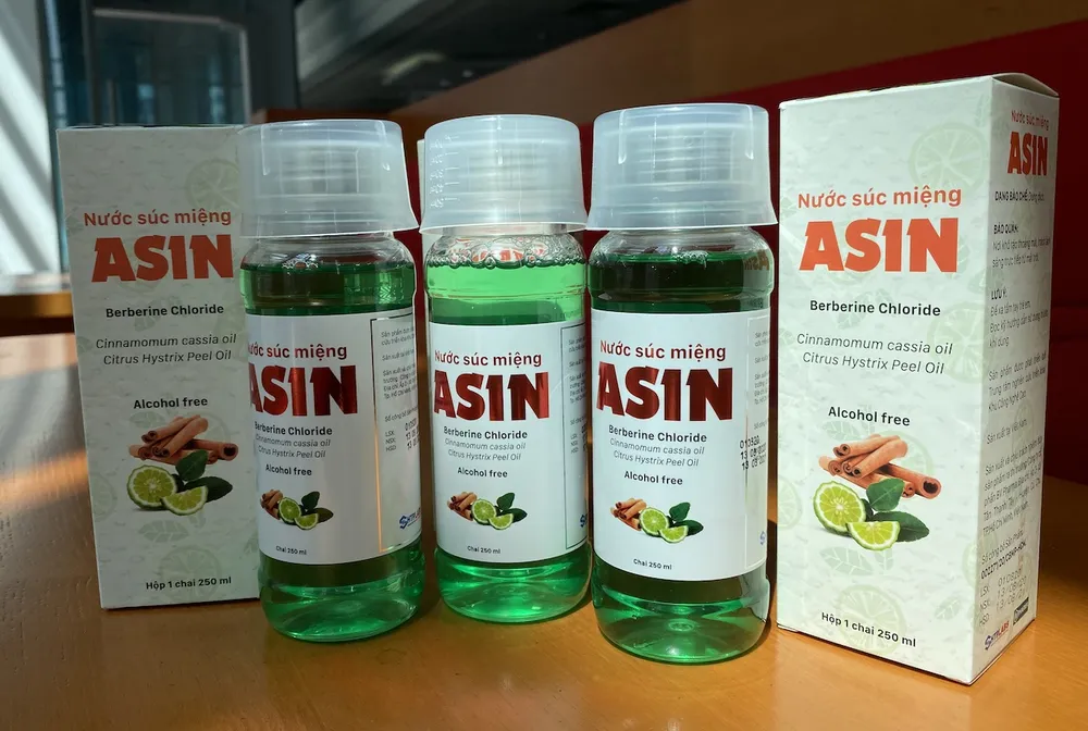 SHTPLAbs, BV Pharma và Pomax thương mại hoá nước súc miệng ASIN ảnh 1