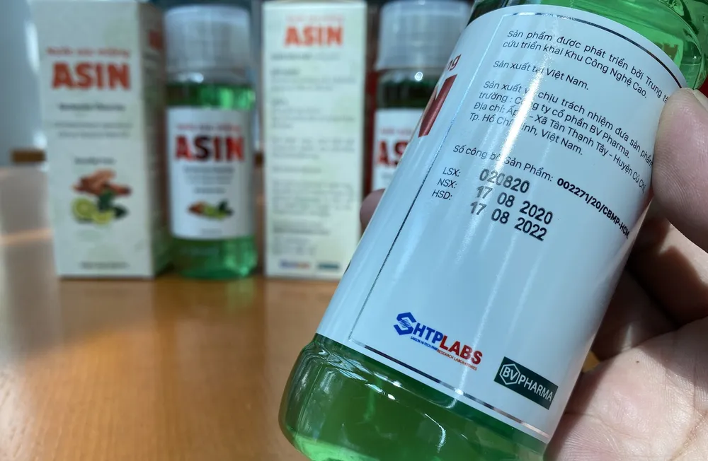 SHTPLAbs, BV Pharma và Pomax thương mại hoá nước súc miệng ASIN ảnh 2