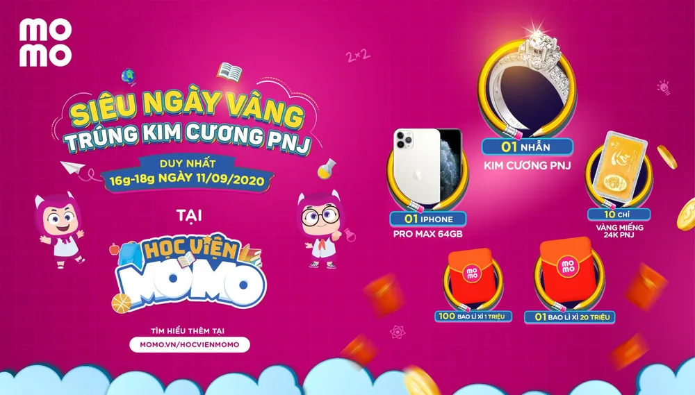 Ví MoMo ra mắt cuộc thi tranh tài kiến thức tương tác “Học viện MoMo” ảnh 1
