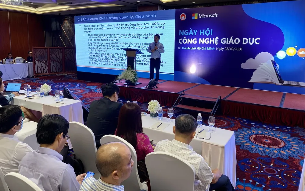 “Ngày hội công nghệ giáo dục” giới thiệu các giải pháp công nghệ phát triển giáo dục số