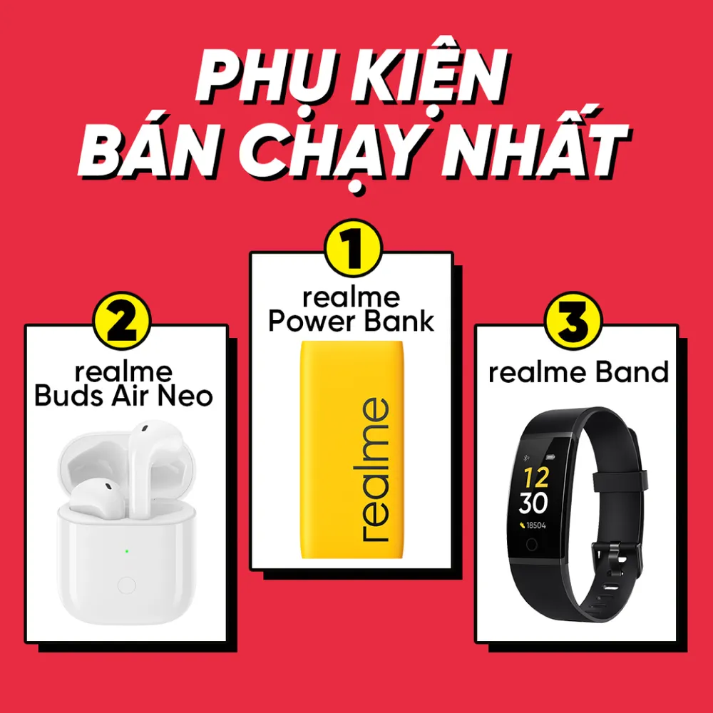 Các dòng smartphone và phụ kiện realme “cháy DEAL” trong ngày mua sắm 11-11 ảnh 2