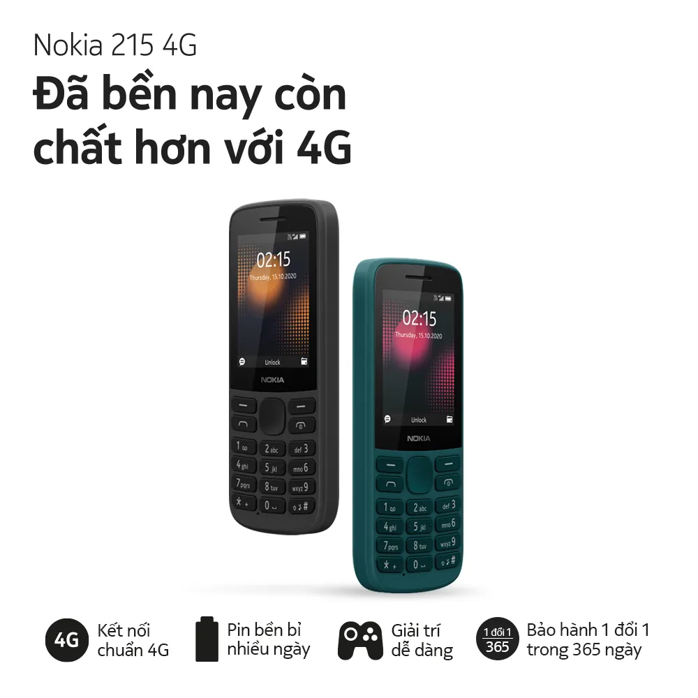 Nokia ra mắt 3 dòng điện thoại phổ thông mới ảnh 2