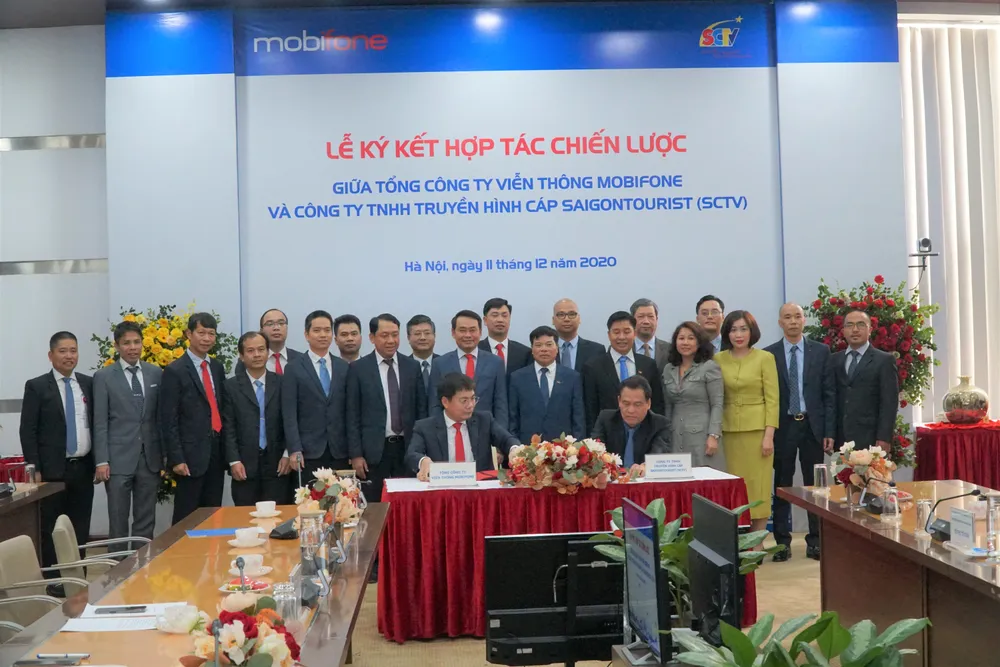 MobiFone và SCTV ký kết Thỏa thuận hợp tác chiến lược toàn diện ảnh 2