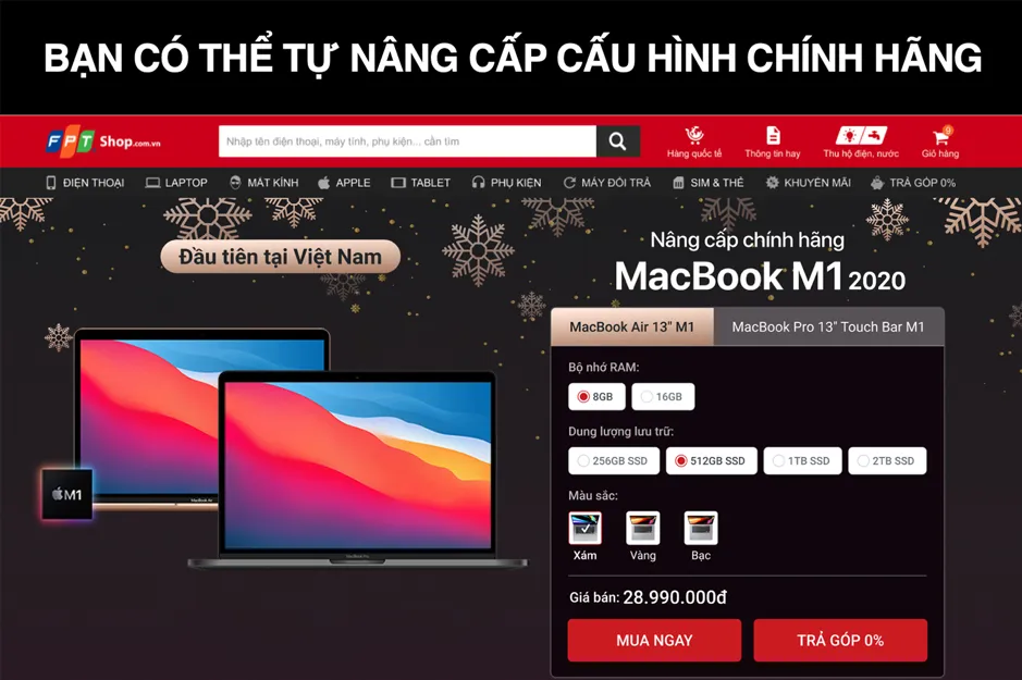 FPT Shop bất ngờ giao MacBook M1 chính hãng cho khách hàng ảnh 4
