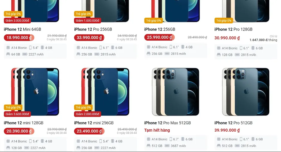 iPhone 12 vẫn “hot” mùa cận Tết ảnh 2