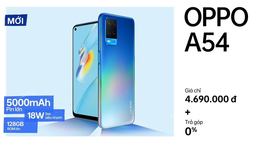 OPPO A54, chiếc di động kết hợp tuyệt vời giữa thời trang và công nghệ ảnh 4