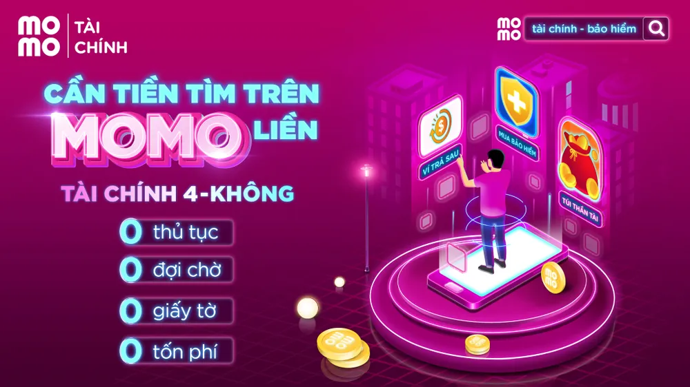 Sử dụng dịch vụ “MoMo Tài chính” dễ dàng mọi lúc mọi nơi ảnh 1